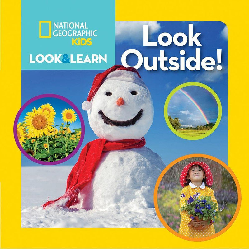 NGK Look and Learn: Look Outside (Board Book) National Geographic