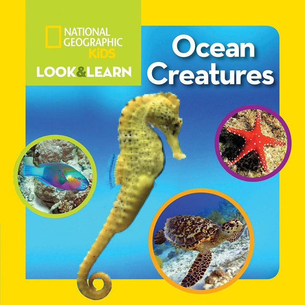 NGK Look and Learn: Ocean Creatures (Board Book) National Geographic