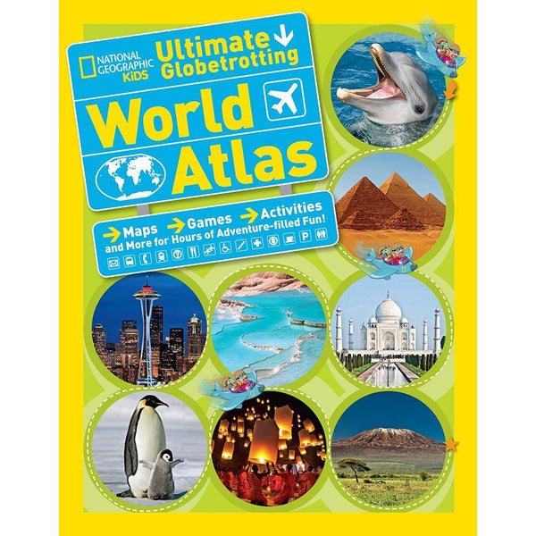 NGK Ultimate Globetrotting: World Atlas National Geographic