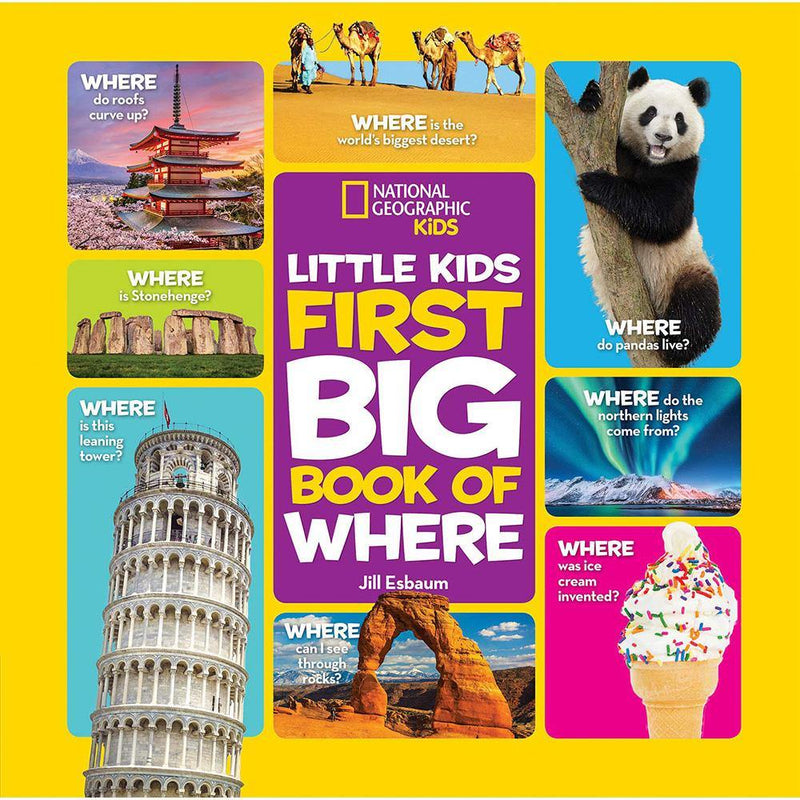 NGK Little Kids First Big Book of Where (Hardback) National Geographic