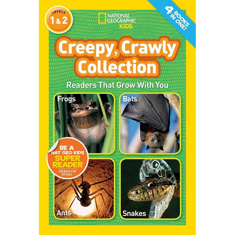 Creepy Crawly Collection (L1 and L2) (National Geographic Kids Readers) National Geographic