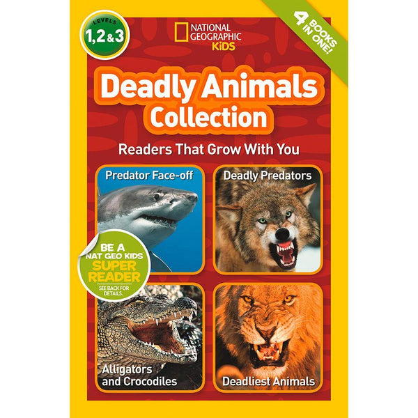 Deadly Animals Collection (L1, L2 and L3) (National Geographic Kids Readers) National Geographic