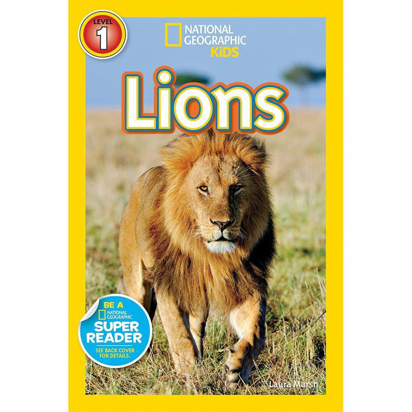 Lions (L1) (National Geographic Kids Readers) National Geographic