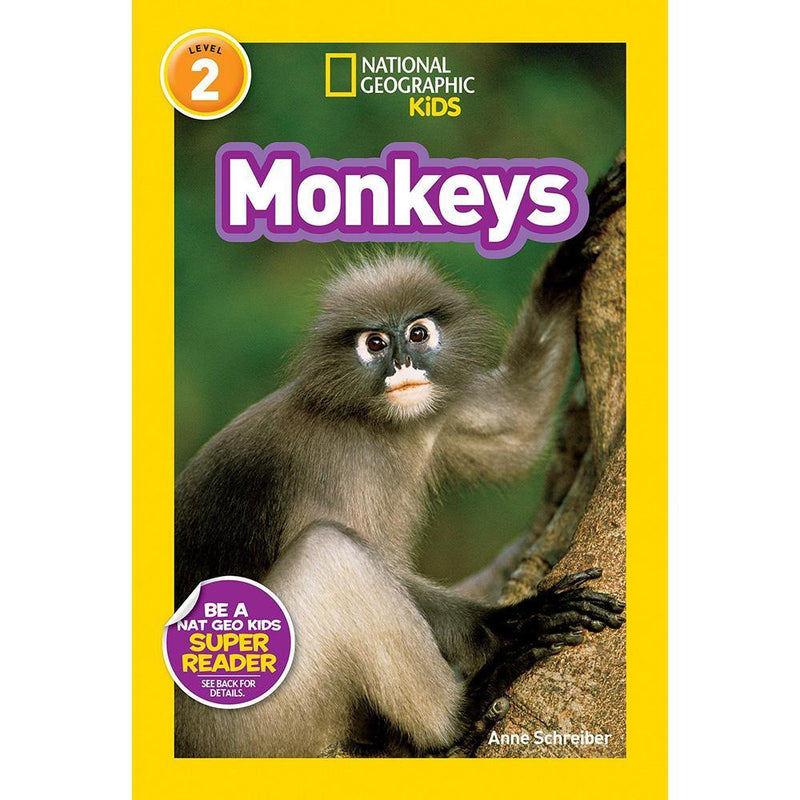 Monkeys (L2) (National Geographic Kids Readers) National Geographic
