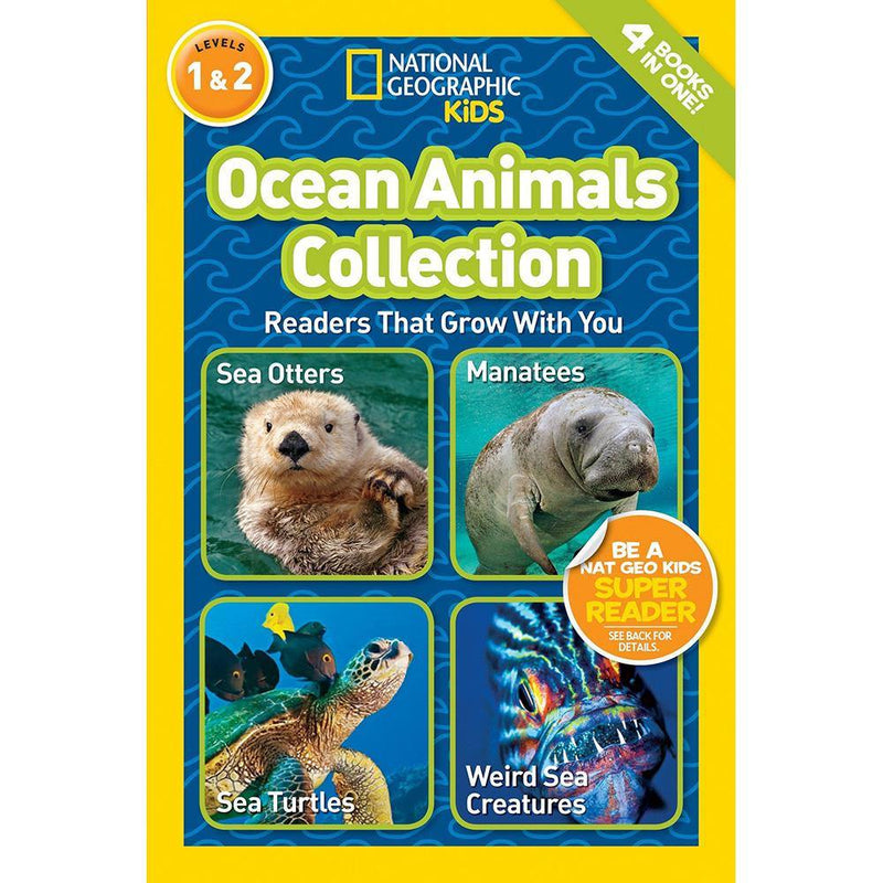Ocean Animals Collection (L1 and L2) (National Geographic Kids Readers) National Geographic
