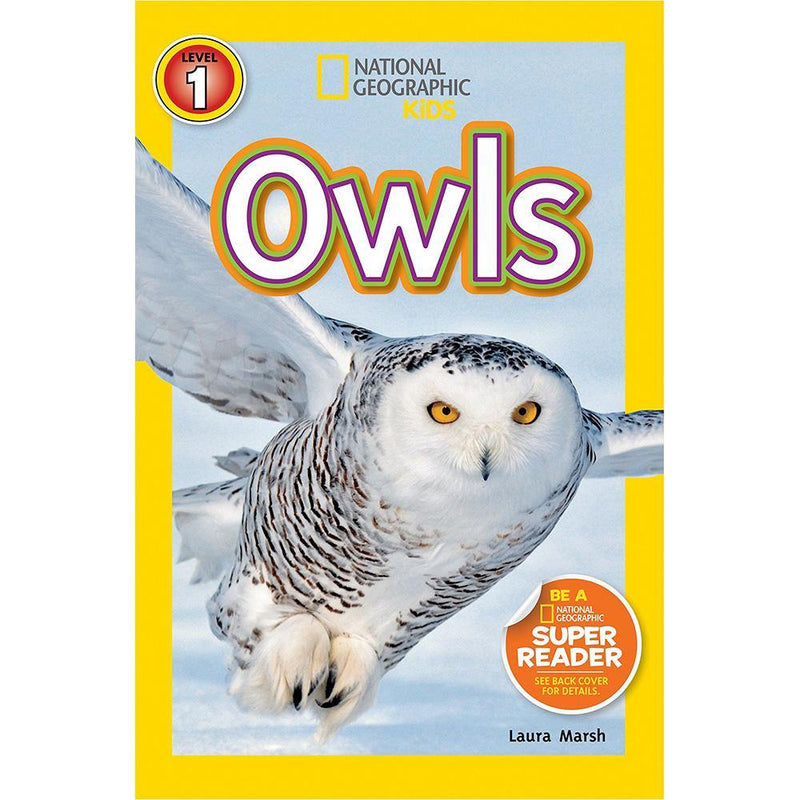 Owls (L1) (National Geographic Kids Readers) National Geographic