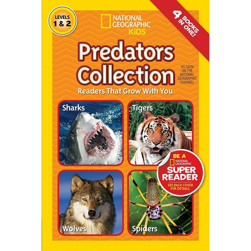 Predators Collection (L1 and L2) (National Geographic Kids Readers) National Geographic