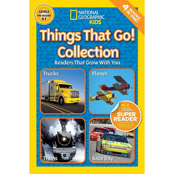 Things That Go Collection (L0 and L1) (National Geographic Kids Readers) National Geographic