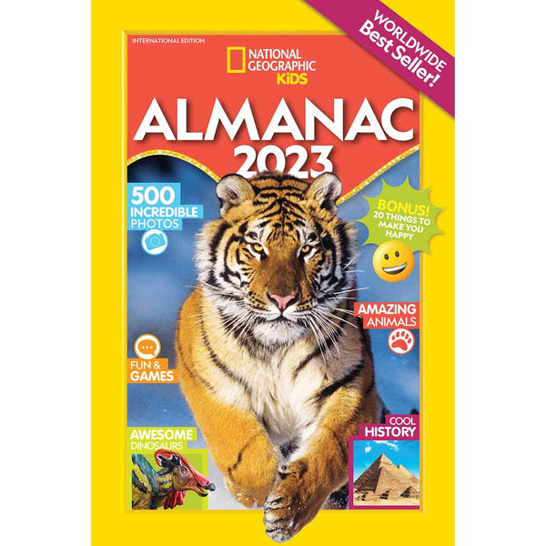 National Geographic Kids Almanac 2023 (International Edition) - 買書書 BuyBookBook