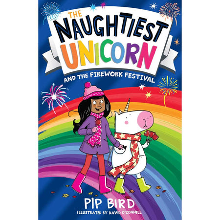 Naughtiest Unicorn, The #11 and the Firework Festival (Paperback) (UK)(aka Dave the Unicorn)(Pip Bird)-Fiction: 幽默搞笑 Humorous-買書書 BuyBookBook