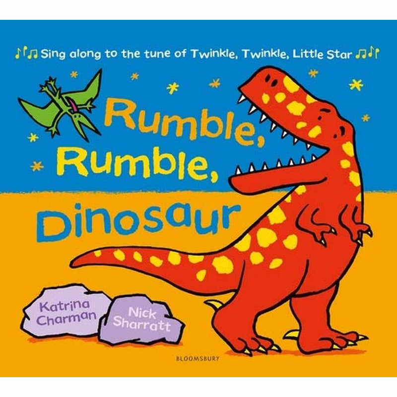 New Nursery Rhymes - Rumble, Rumble, Dinosaur (Paperback)(Nick Sharratt) Bloomsbury