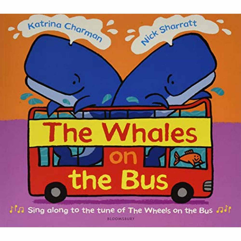 New Nursery Rhymes - The Whales on the Bus (Paperback)(Nick Sharratt) Bloomsbury