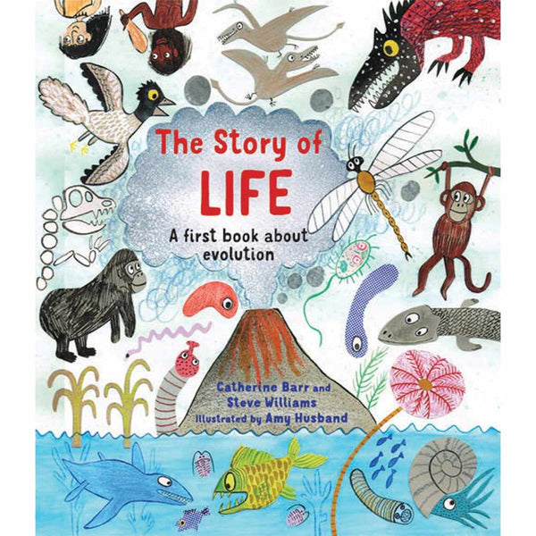 The Story of Life : A First Book about Evolution (Catherine Barr)-Nonfiction: 動物植物 Animal & Plant-買書書 BuyBookBook