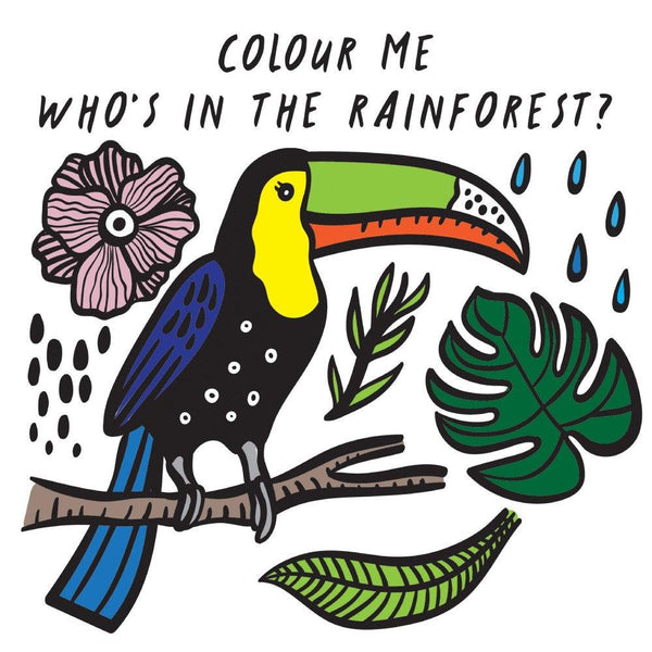 Colour Me Bath Book: Who’s in the Rainforest?