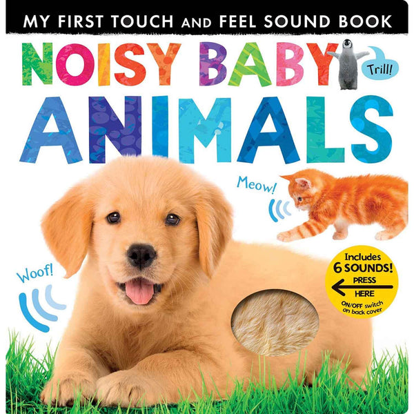 Noisy Baby Animals (Touch and Feel Sound Board Book) PRHUS