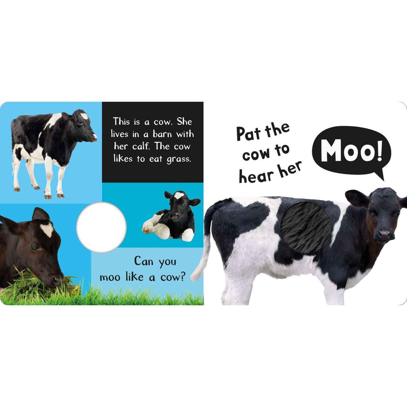 Noisy Farm (Touch and Feel Sound Board Book) PRHUS