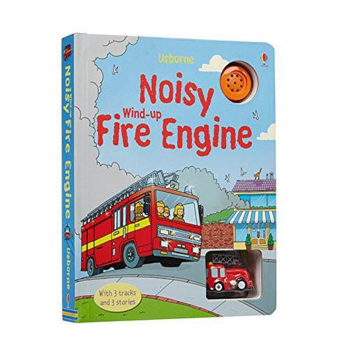 Noisy Wind-Up Fire Engine Usborne