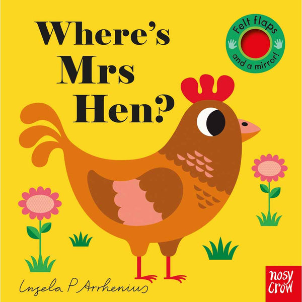 Nosy Crow Felt Flaps - Where's Mrs Hen? (Board Book) Nosy Crow