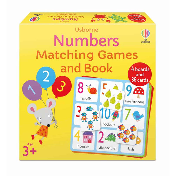 Numbers Matching Games and Book - 買書書 BuyBookBook