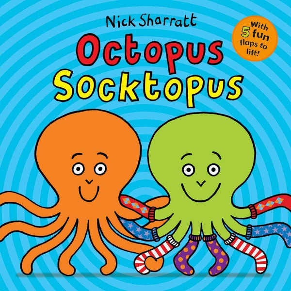 Octopus Socktopus (Board Book)(Nick Sharratt) Scholastic UK