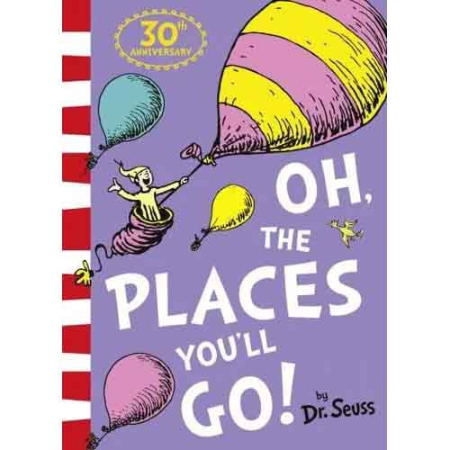 Oh, The Places You'll Go! (Paperback)(Dr. Seuss)-Fiction: 橋樑章節 Early Readers-買書書 BuyBookBook