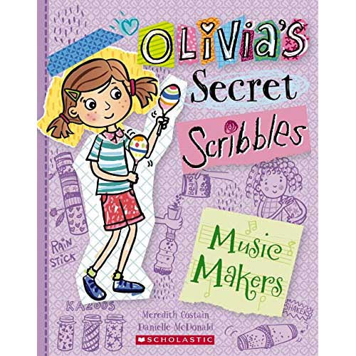 Olivia's Secret Scribbles #07 The Music Makers-Fiction: 橋樑章節 Early Readers-買書書 BuyBookBook