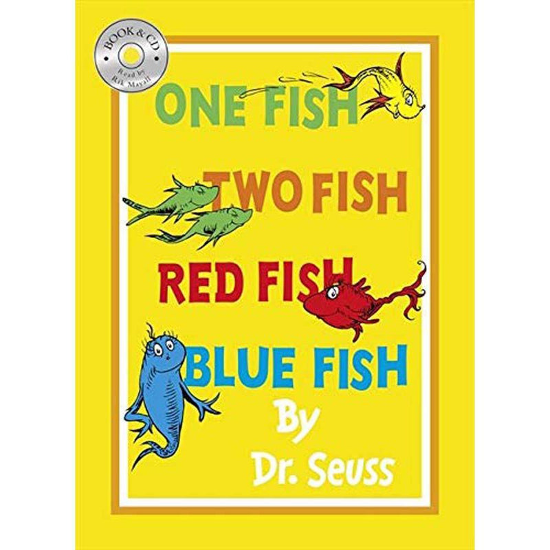One Fish, Two Fish, Red Fish, Blue Fish (Book with CD)(Dr. Seuss) Harpercollins (UK)