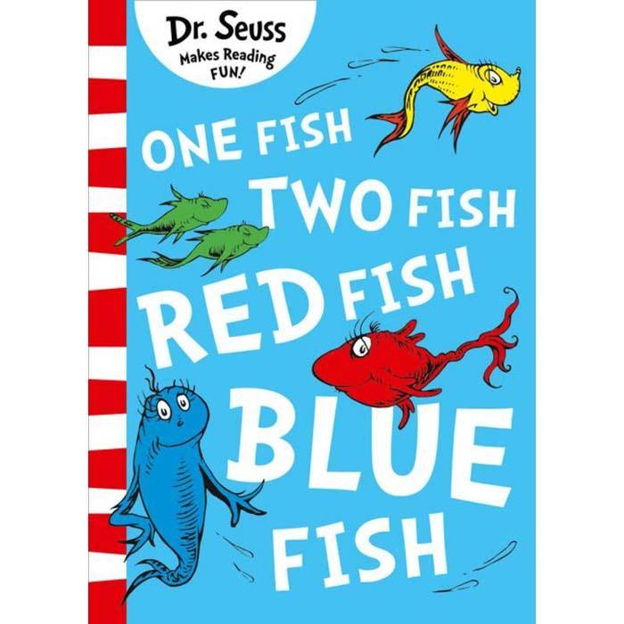 One Fish, Two Fish, Red Fish, Blue Fish (Paperback)(Dr. Seuss) Harpercollins (UK)