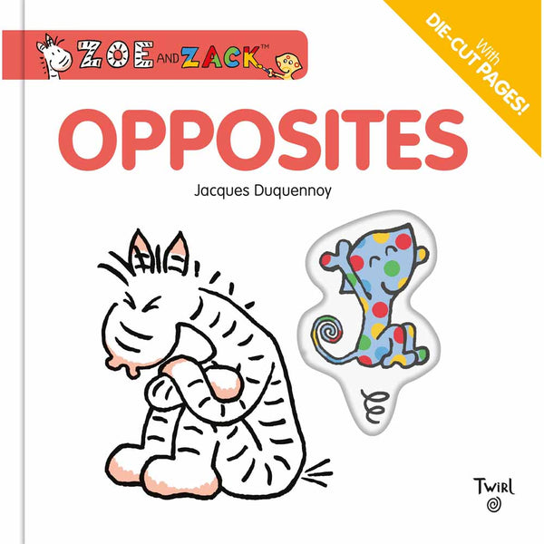 Zoe and Zack - Opposites (Board Book) - 買書書 BuyBookBook
