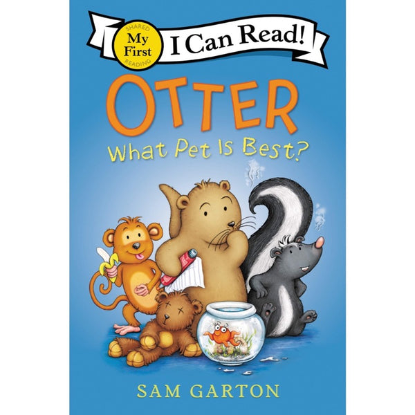 ICR: Otter: What Pet Is Best? (I Can Read! L0 My First)-Fiction: 橋樑章節 Early Readers-買書書 BuyBookBook