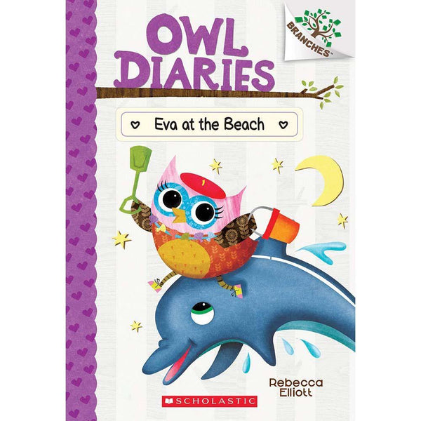 Owl Diaries #14 Eva at the Beach (Branches) (Rebecca Elliott) Scholastic