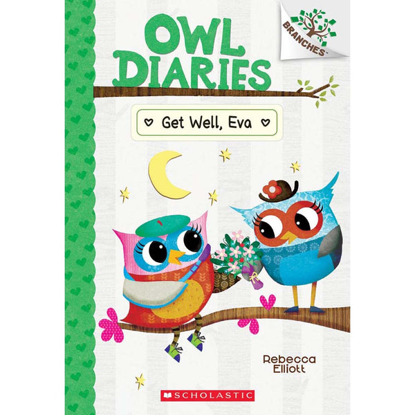 Owl Diaries #16 Get Well, Eva (Branches) (Rebecca Elliott) Scholastic