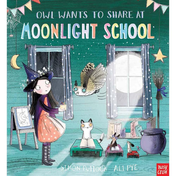 Owl Wants to Share at Moonlight School (Paperback with QR Code)(Nosy Crow) Nosy Crow