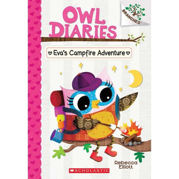 Owl Diaries #12 Eva's Campfire Adventure (Branches) (Rebecca Elliott) Scholastic