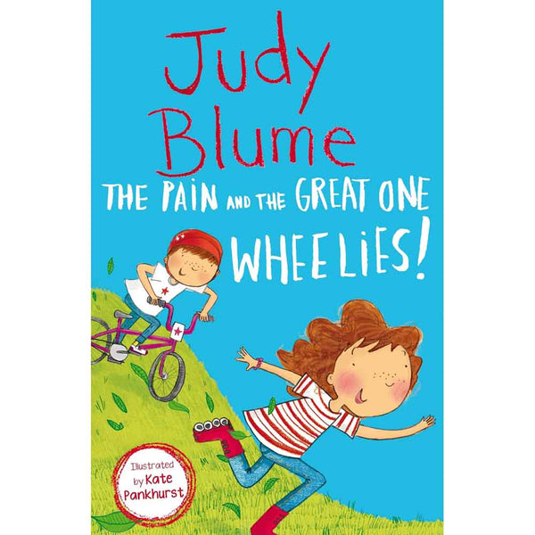 Pain and the Great One, The Wheelies! (Judy Blume) - 買書書 BuyBookBook