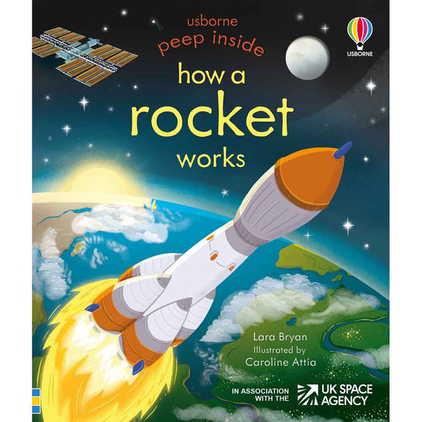 Peep Inside How a Rocket Works - 買書書 BuyBookBook