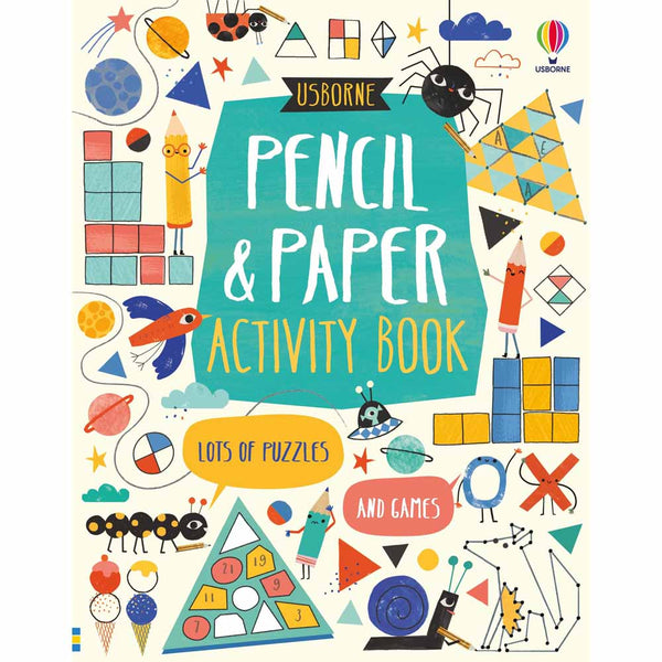Pencil and Paper Activity Book Usborne