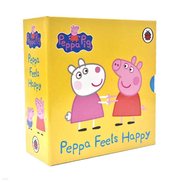 Peppa Feels Happy 6 Book Slipcase - 買書書 BuyBookBook