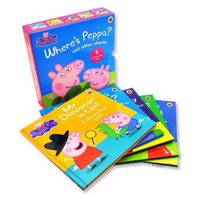 Peppa Pig Lift The Flap Collection (5 Books) Penguin UK