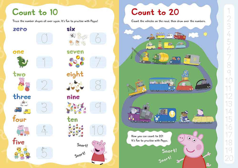 Peppa Pig My First Book of patterns Pencil control - 買書書 BuyBookBook