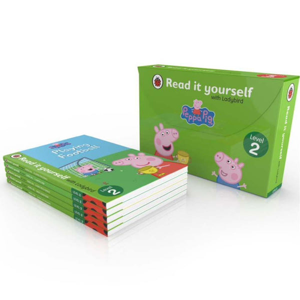 Peppa Pig Read it yourself with Ladybird Level 2 set (5 Books) Penguin UK