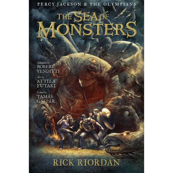 Percy Jackson and the Olympians #2 Sea of Monster (Graphic Novel) (Rick Riordan) Hachette US