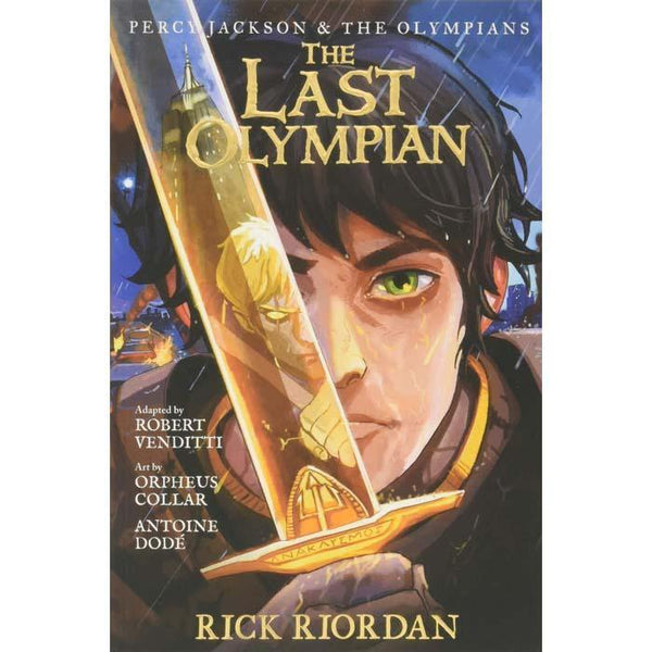 Percy Jackson and the Olympians #5 The Last Olympian (Graphic Novel) (Rick Riordan) Hachette US