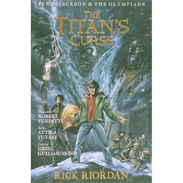 Percy Jackson and the Olympians #3 The Titan's Curse (Graphic Novel) (Rick Riordan) Hachette US