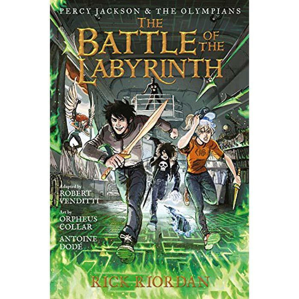 Percy Jackson and the Olympians #4 the Battle of the Labyrinth (Graphic Novel) (Rick Riordan) Hachette US