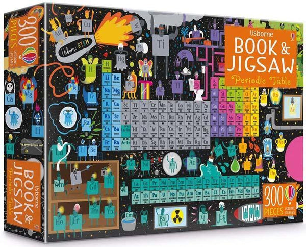 Periodic Table (Usborne Book and Jigsaw) (300 pcs) Usborne