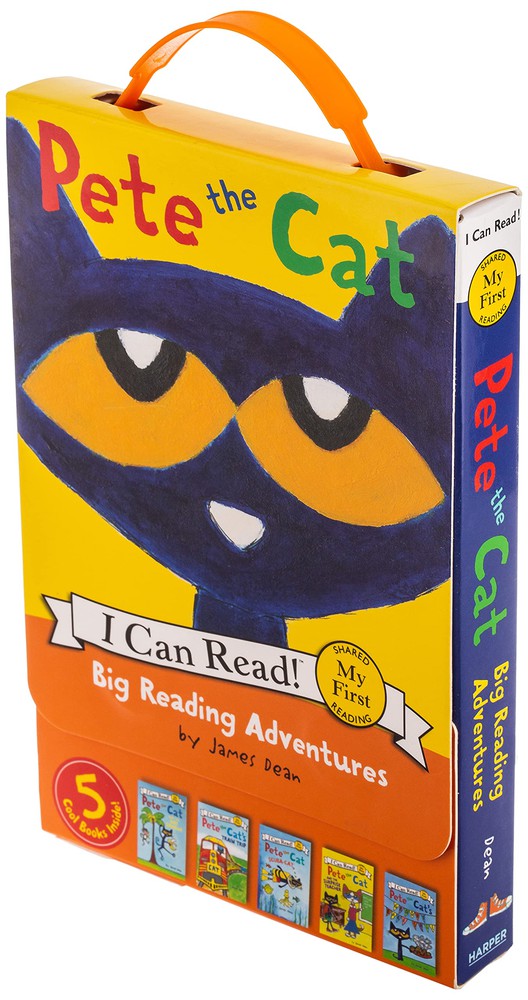 ICR: Pete the Cat: Big Reading Adventures: 5 Far-Out Books in 1 Box!( I Can Read! L0 My first)-Fiction: 橋樑章節 Early Readers-買書書 BuyBookBook