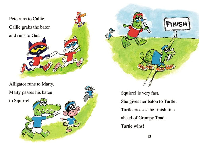 ICR: Pete the Cat: Rocking Field Day (I Can Read! L1)-Fiction: 橋樑章節 Early Readers-買書書 BuyBookBook