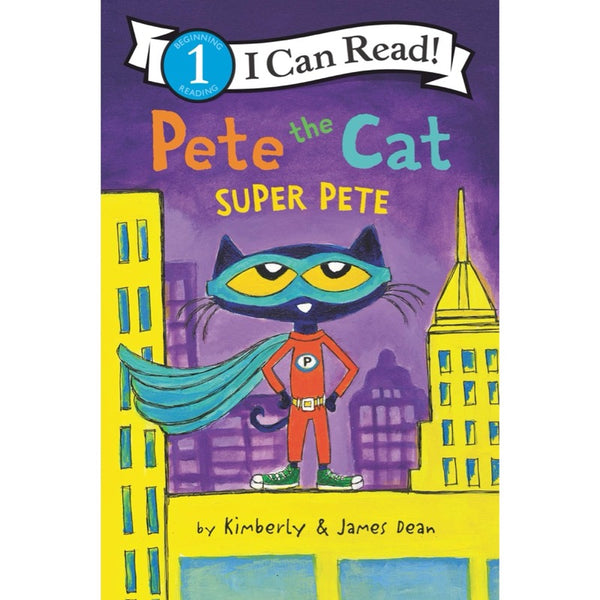 ICR: Pete the Cat: Super Pete (I Can Read! L1)-Fiction: 橋樑章節 Early Readers-買書書 BuyBookBook