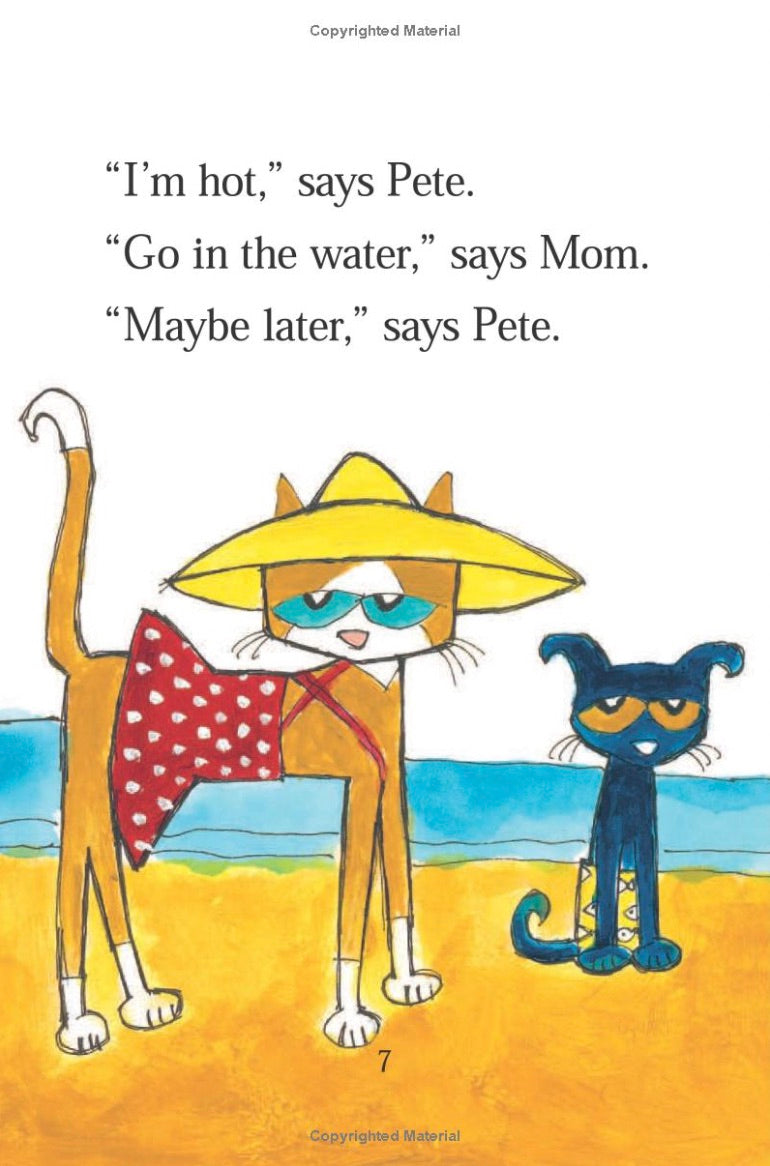 ICR:  Pete the Cat: Pete at the Beach (I Can Read! L0 My first)